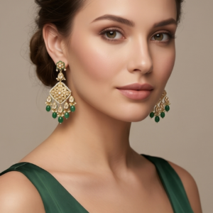 The Imperial Emerald Chandelier Drops