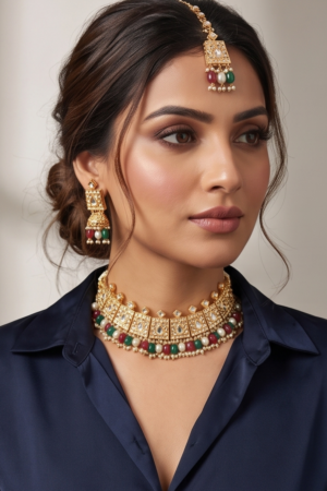 The Empress Navratna-Inspired Choker Set