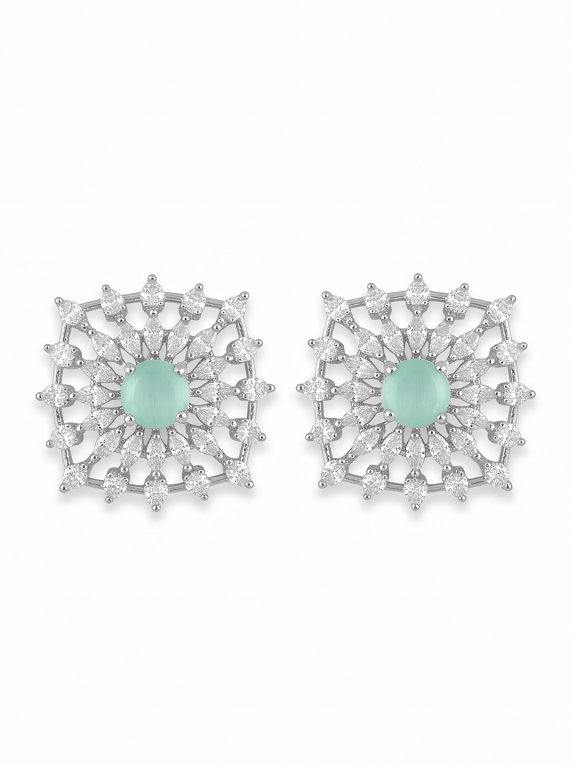 The Mint Aura Halo Studs - Image 2