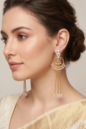 The Gulabi Chandrika Chandelier Drops
