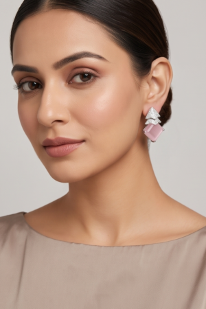 The Rose Solstice Drop Earrings